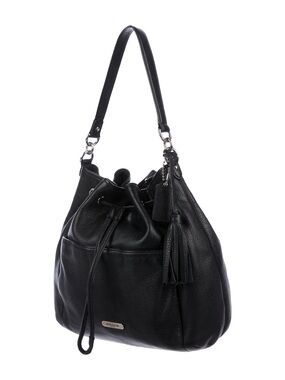 Coach Avery Pebbled Leather Bucket Bag